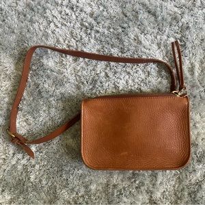 Madewell Simple Pouch Belt Bag, Brown